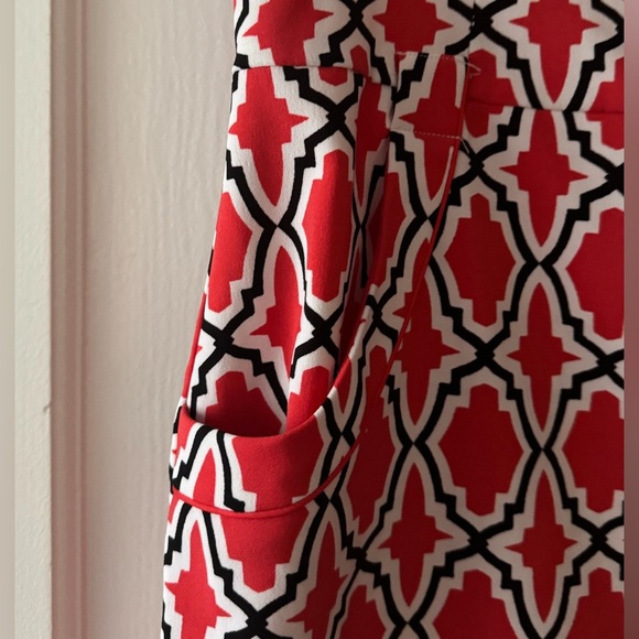 London Times Pink, Black and White Patterned Mini Dress size 10 - Picture 5 of 9